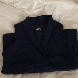 Navy lululemon bra top (8)